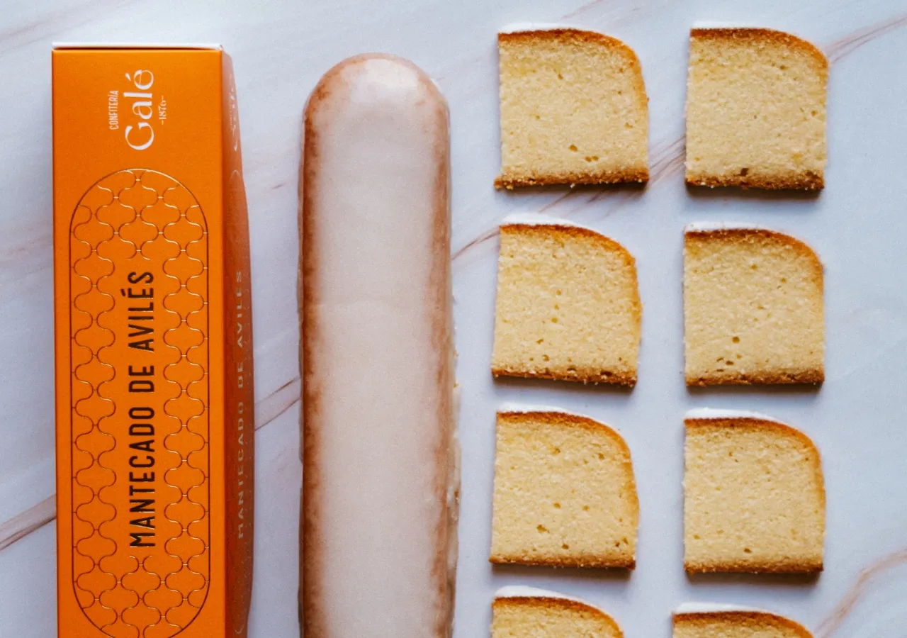 El Mantecado de Avilés de Confitería Galé: un dulce con historia que sigue inspirando la pastelería asturiana